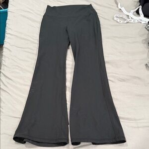 90 Degree By Reflex Charcoal Flare Pants